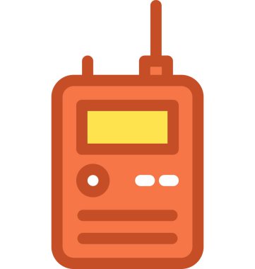 Telsizler Talkie vektör simgesi