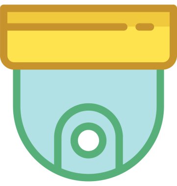 Web cam vektör simgesi 