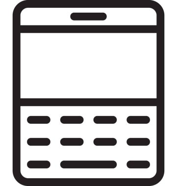 Telefon hattı vektör simgesi