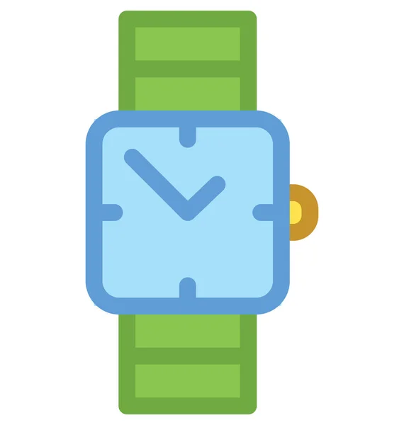Wrist Watch Vektor Icon — Stock vektor