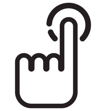 Çizgi vektör simgesini tıklatın 