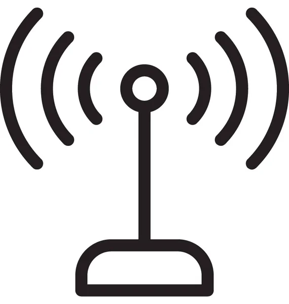 Icono Vector Router Wifi — Archivo Imágenes Vectoriales