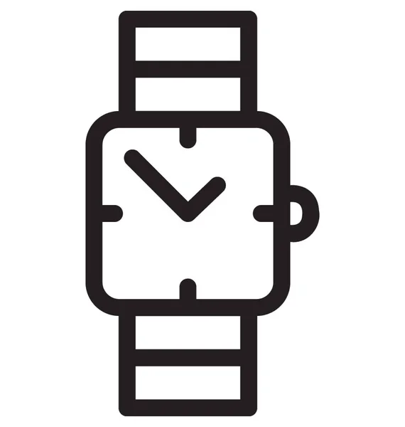 Wrist Watch Vektor Icon — Stock vektor