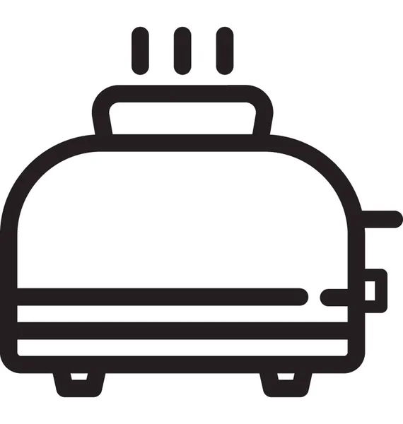 Toaster行向量图标 — 图库矢量图片