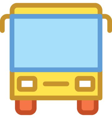 Koç düz vektör simgesi