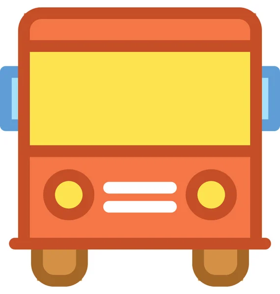 Coach Flat Vector Icono — Vector de stock