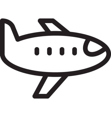 Jet vektör simge eğitim