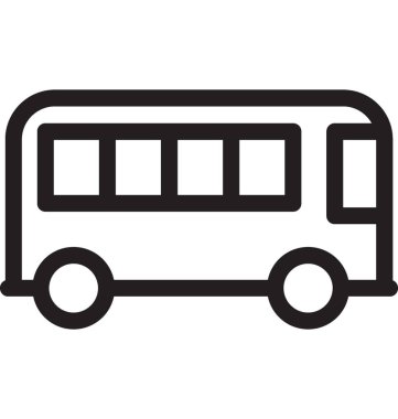 Koç çizgi vektör simgesi