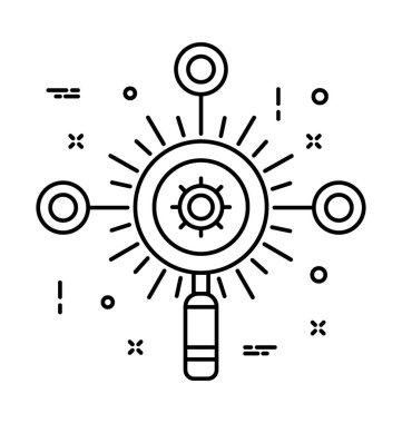 Eylül düz vektör simgesi 