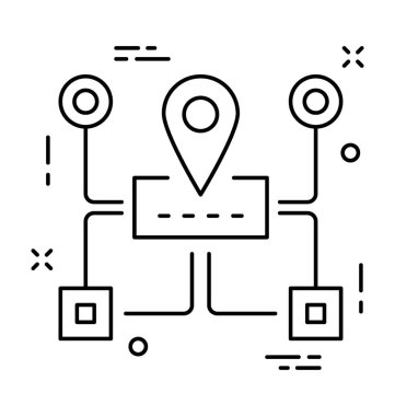 Yerel Seo vektör simgesi