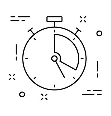 Dur izle vektör simgesi