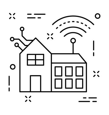 yapı çizgisi vektör simgesi