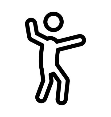 Oyuncu satırı vektör simgesi 