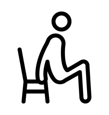 Tezgah Dips vektör simgesi 