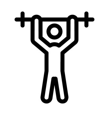 Halter satırı vektör simgesi 