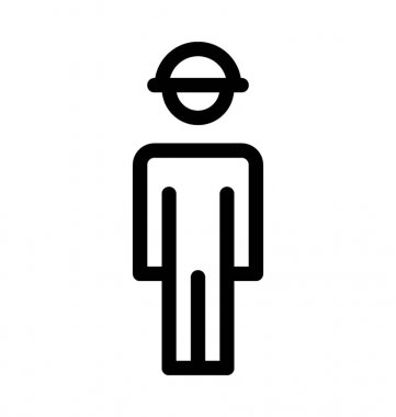 Alt satırı vektör simgesi