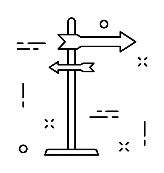 Zeichen Post Vektor Symbol — Stockvektor