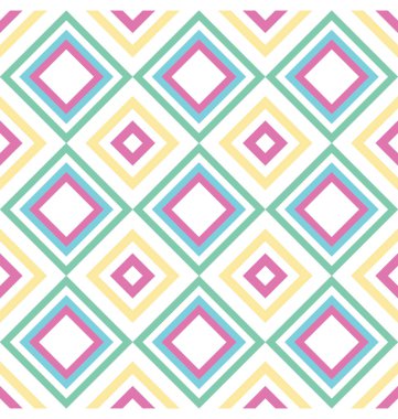 Soyut kareler kesintisiz geometrik desen 