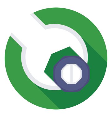 En iyi duruma getirme düz vektör simgesi