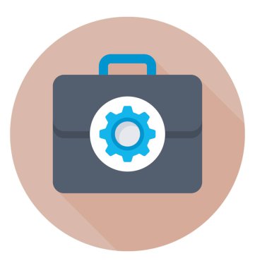 Kısa vaka vektör simgesi