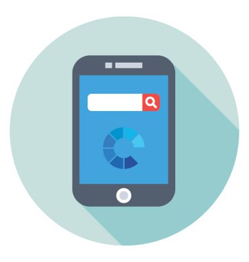 telefon düz vektör simgesi