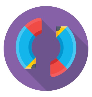 Yaratıcılık düz vektör simgesi