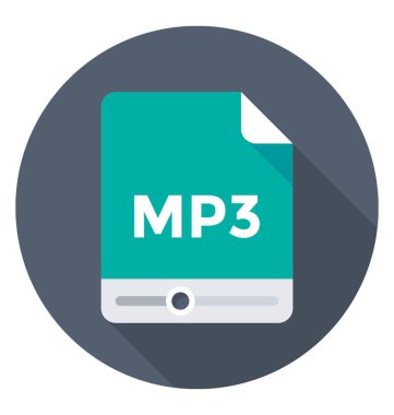 MP 3 vektör simgesi