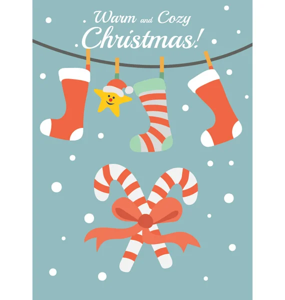 Kerst Decoratie Vector Icon — Stockvector