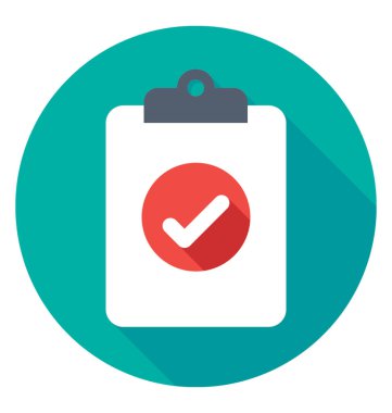 Düz vektör simge yapmış