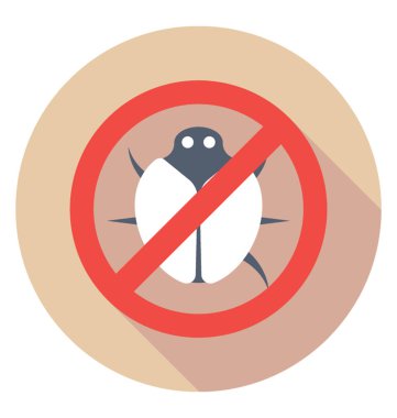 hata düz vektör simgesi