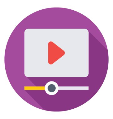 Ortam sunucusu vektör simgesi 