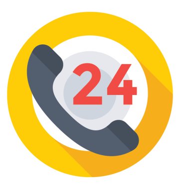 Satırı vektör simgesi yardım