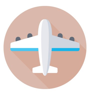 düzlem düz vektör simgesi