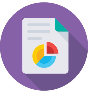 düz vektör simgesini rapor et