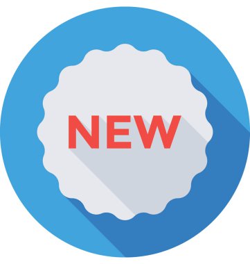 Yeni teklif etmek vektör simgesi 