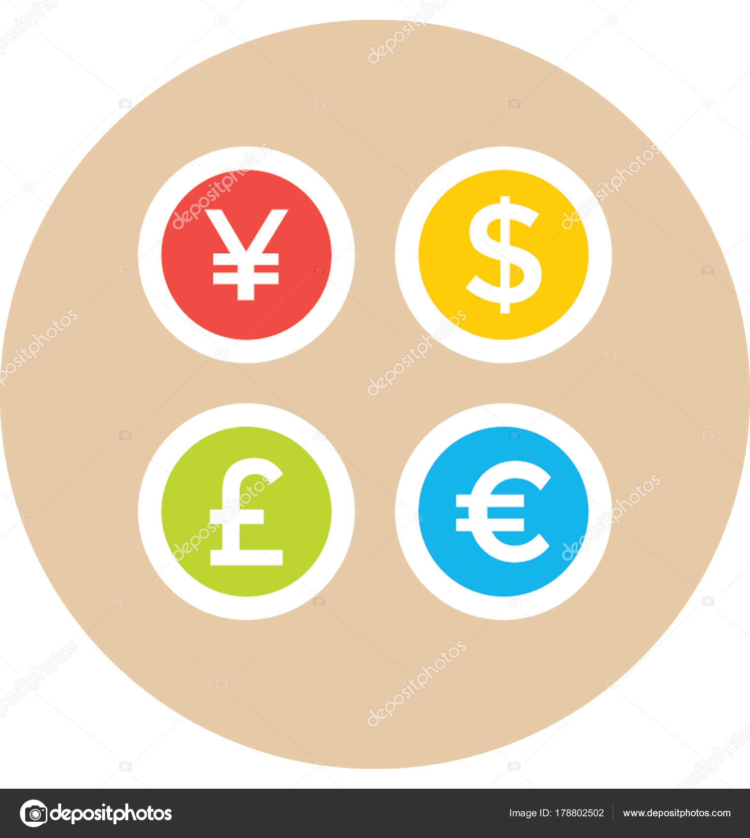 Foreign Currency Vector Icon Stock Vector C Creativestall 178802502 - 