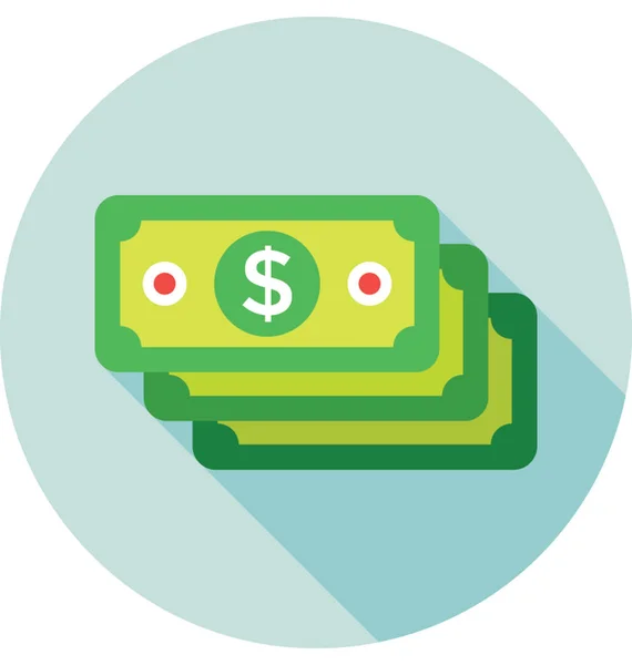 Valuta Stack Vector Icon — Stockvector