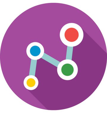 Düz Vektör Simgesini Paylaş