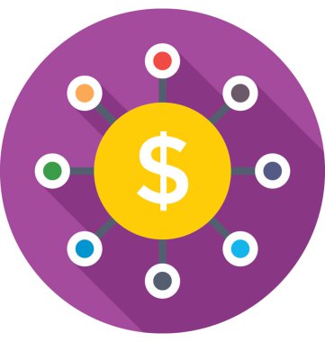 affiliate pazarlama vektör simgesi