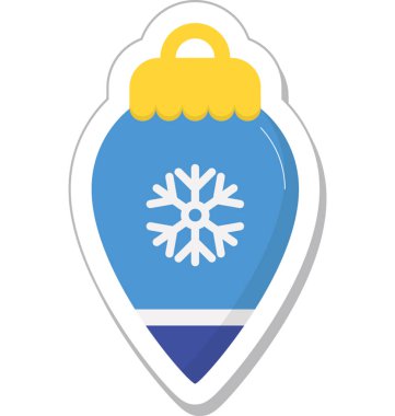 Önemsiz şey düz vektör simgesi 