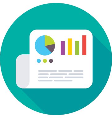 düz vektör simgesini rapor et