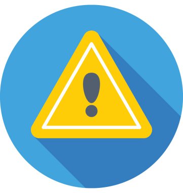 ünlem işareti vektör simgesi