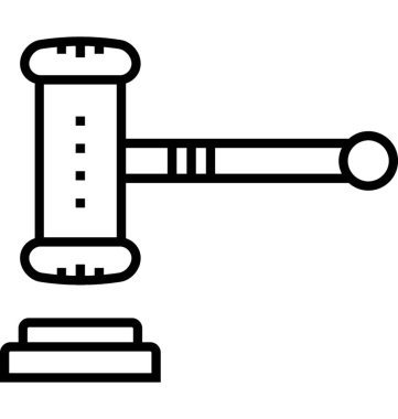Açık Eksiltme Satırı vektör simgesi