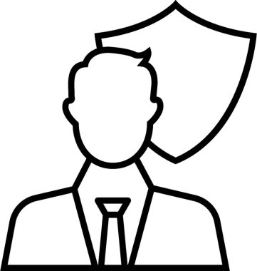 iş adamı vektör simgesi 