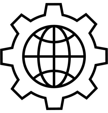 Bağlantı satırı vektör simgesi