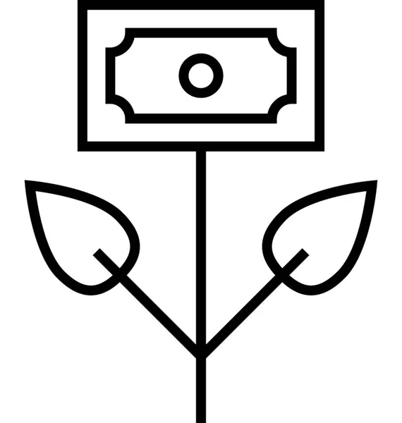 Векторная Икона Роста Бизнеса — стоковый вектор