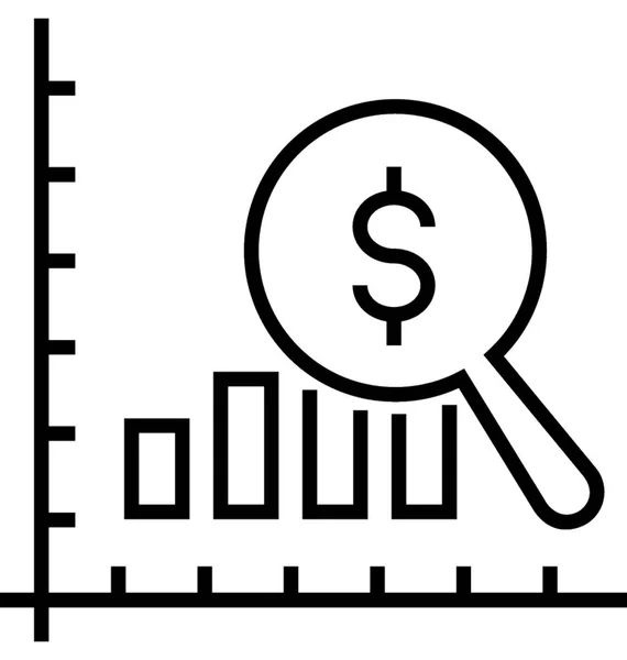 Buscar Gráfico Vector Icono — Vector de stock