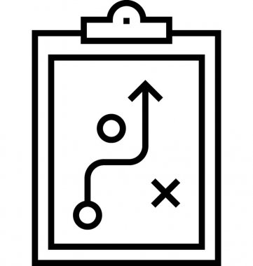 Tic tac Toe vektör simgesi