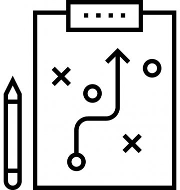 Tic tac Toe vektör simgesi