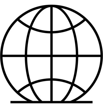 Çizgi vektör simge